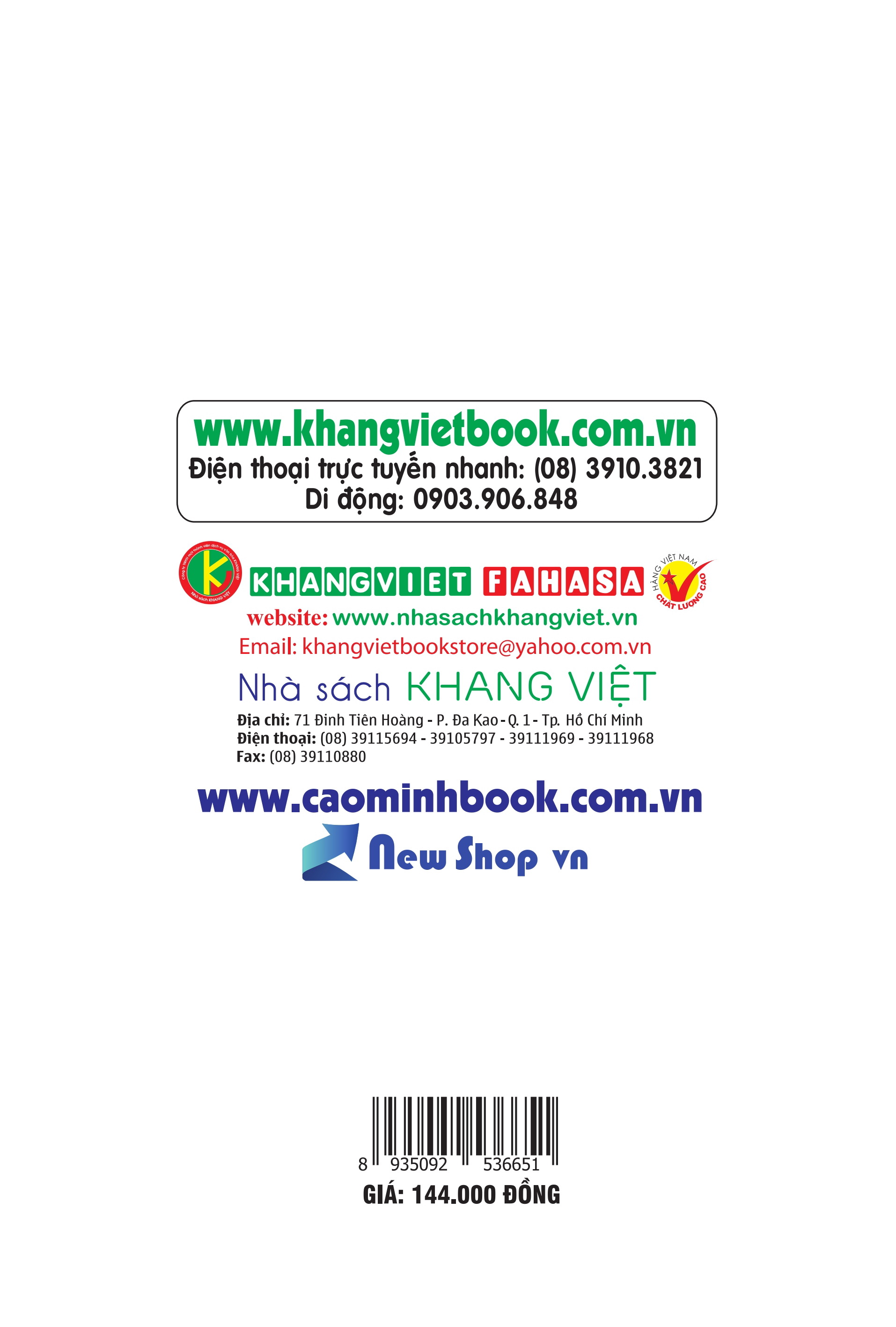 Bìa sau Chinh Phục Đề Thi Trung Học Phổ Thông Quốc Gia Hóa Học